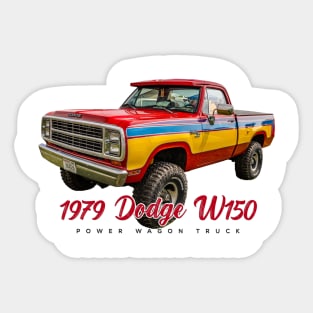 1979 Dodge W150 Power Wagon Truck Sticker